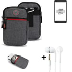 Belt bag + headphones for Samsung Galaxy S22+ Phone case