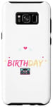 Coque pour Galaxy S8+ Une histoire d'anniversaire drôle, une histoire d'anniversaire pour une fille de 11 ans, une fête d'anniversaire