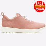 Hush Puppies Good Womens Lace Up Leather Womens Casual Fashion Shoes Blush