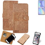 Walletcase for Tecno Spark 10 Pro Cork Case Cover bookcover