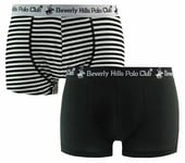 Beverly Hills Polo Club Mens 2-Pack Trunks - Multicolour material_cotton - Size Small