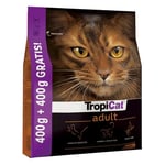 Aliment Complet pour Chat Adulte au Poulet TROPICAT Adult 800g