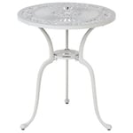 Table de jardin Métal Blanc DASCIO