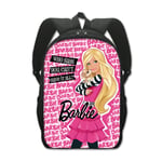 Sac d'école princesse Barbie, sac à dos confortable en polyester, sac d'ordinateur de grande capacité de style coréen SHB16940