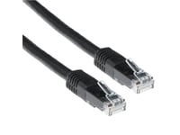 Act Black 0.5 Meter U/Utp Cat6 Patch Cable With Rj45 Connectors. Cat6 U/Utp Black 0.50M (Ib8900)