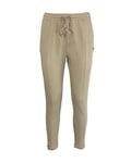 Champion Women's Legacy Icons W Stretch Terry Slim Sweatpants, Light Brown, XL