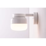 Ohm Wall Vägglampa LED GX53 Vit 140/150 Opalglas IP44