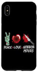 iPhone XS Max Scary Horror Movie Knife Zombie Hand Peace Love Case