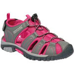 Regatta Boys & Girls Westshore Breathable Walking Sandals - Pink Spandex - Size UK 10 Kids