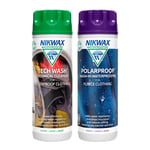 DryRobe Care kit by Nikwax, Tech Wash/Polar Proof Clean/Proof Twin Pack