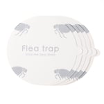 Recharges 5 pièces, piège à puces pour l'intérieur de votre maison, tampons de rechange pour lampe anti-puces, recharge de disques de colle naturelle de 18 cm