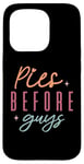 iPhone 15 Pro Retro Pies Before Guys - Retro Thanksgiving Matching Outfit Case