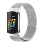 Fitbit Charge 6 Armband Milanese Loop, Silver