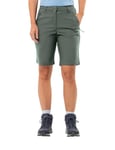 Jack Wolfskin Women's Active Track Shorts W, Hedge Green, 34 (EU)