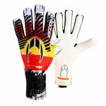 HO Soccer Pro Evolution Squadra Negative Espagne Gants de Gardien de But Unisexe pour Enfant Rouge/Jaune Taille 6