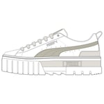 Mayze Luxe Wns PUMA White-desert Dust, størrelse 37