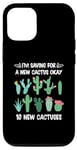 Coque pour iPhone 14 agriculture urbaine plantes d'intérieur jardinage succulent mini cactus