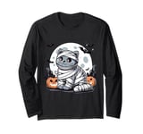 spooky British Shorthair mummy Long Sleeve T-Shirt