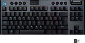 Logitech G 915 Tkl Lightspeed Clavier, Noir