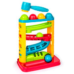 Playkidiz Jouets durables Pound A Ball pour Tout-Petits - Jouets Montessori Marteau de développement précoce, Cadeaux Amusants pour Les Enfants - Jouet éducatif STEM - 1 2 3 Ans