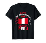 Peru 203rd Independence Day Peruvian Pride Peru Flag T-Shirt