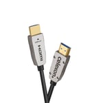 celexon UHD Optical Fibre HDMI 8K 48Gbps Active Kabel 50m, svart