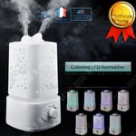 TD® Humidificateur d'air maison bébé chambre silencieux bureau purificateur ultrasons aromathérapie diffuseur veilleuse atomiseur