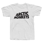 Arctic Monkeys 'CLASSIC LOGO' VIT T-SHIRT XXL