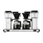 Moccamaster Manual Double kaffemaskine, Silver