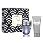 Giftset Paco Rabanne Invictus Edt 100ml + All Over Shampoo 100ml Svart