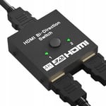 SWITCH HDMI 2.0 2x1 SPLITTER 1x2 4k/60 splitter