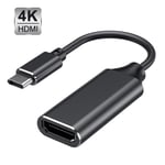 TaiRi Type-C To Hdmi Hd Tv Adapter Usb, 3.1 4K Converter for Pc Laptop Tablet 4K Hd Conversion Cable & Mobile Phone Notebook Connected Tv Monitor