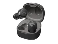 JVC HA-A30T2-B True Wireless Earbuds with Noise Cancelling, Optimised Comfort and Sound Quality, App Control with Multi-Point Connection, Industry-leading Small & Light Design (Black)