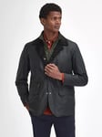 Barbour Craster Wax Cotton Jacket, Sage