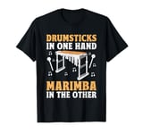 Marimba Player Musical Instrument Funny Vibraphone T-Shirt