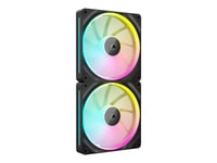 Corsair Icue Link Lx140 Rgb - Kabinettvifte - 140 Mm - Svart (En Pakke 2)