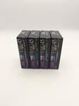 JVC 45 Compact VHS EHG HiFi Video Tape Cassette Bundle of 4 New / Sealed