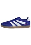 adidas Mixte Predator Freestyle Football Boots Indoor Chaussures, Lucid Blue/Cloud White/Solar Red, 40 2/3 EU