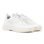 Boss Courtstride Tennis Mens White Trainers - Size UK 6