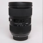 Sigma Used 24-35mm f/2 DG HSM Art Lens Nikon F