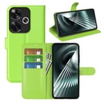 Xiaomi Poco F6      Pu Wallet Case    [Green]