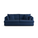 Habitat Holmfirth Fabric 3 Seater Sofa Bed - Navy Blue