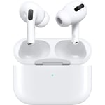 Apple AirPods Pro Trådlösa Öronproppar med Aktiv Brusreducering, Bluetooth In-Ear Hörlurar HiFi Stereo, Touchkontroll