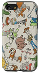 Coque pour iPhone SE (2020) / 7 / 8 Disney et Pixar's Toy Story 4 Personnages Retro Print