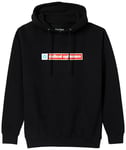 Dua Lipa Official Merch Radical Optimism Logo Hoodie, Black