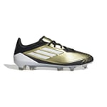 adidas F50 Messi Pro Fg Triunfo Dorado - Gull/hvit/sort - Gress (Fg), størrelse 36⅔