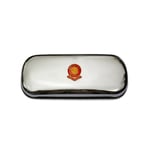 Bristol City football club polished chrome glasses case