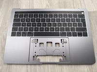 DEFEKT! Original Apple MacBook Pro 13 2014 Palmrest ink. Keyboard Tangentbord A1989 EMC 3214