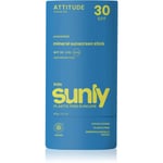 Attitude Sunly Kids Sunscreen Stick mineral sun cream in a stick for children SPF 30 60 g