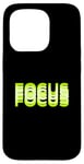 iPhone 15 Pro Green FOCUS Green Graphic Case